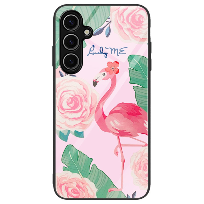 Samsung Galaxy S24 FE kova suojakuori
 vaaleanpunainen flamingo