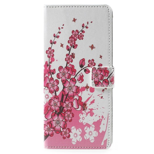 Samsung Galaxy Note 9 Trooppisia kukkia Kotelo