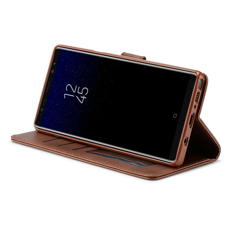 Samsung Galaxy Note 9 Kotelo LC.IMEEKE Nahka vaikutus