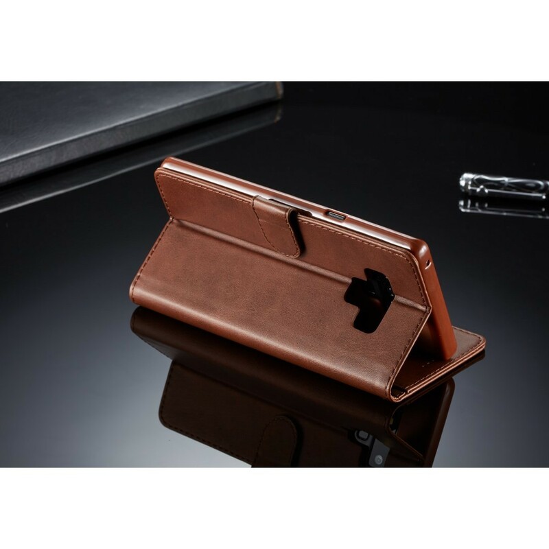 Samsung Galaxy Note 9 Kotelo LC.IMEEKE Nahka vaikutus