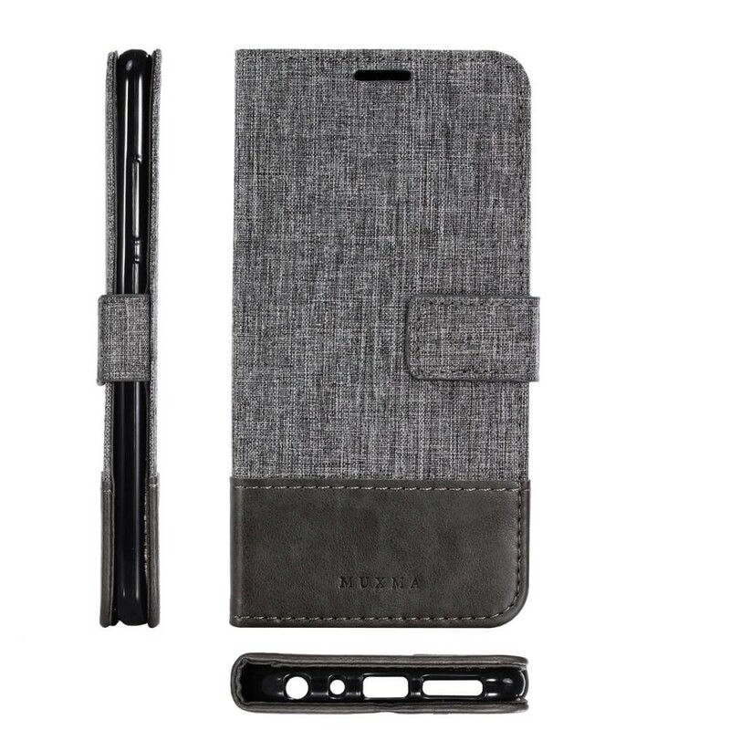 Xiaomi Redmi Note 5 Case Muxma kangas ja nahka vaikutus Xiaomi Redmi Note 5 Case Muxma kangas ja nahka vaikutus