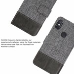 Xiaomi Redmi Note 5 Case Muxma kangas ja nahka vaikutus Xiaomi Redmi Note 5 Case Muxma kangas ja nahka vaikutus