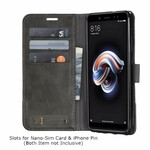 Xiaomi Redmi Note 5 Case Muxma kangas ja nahka vaikutus Xiaomi Redmi Note 5 Case Muxma kangas ja nahka vaikutus