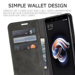 Xiaomi Redmi Note 5 Case Muxma kangas ja nahka vaikutus Xiaomi Redmi Note 5 Case Muxma kangas ja nahka vaikutus