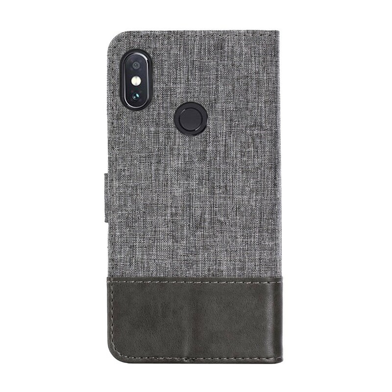 Xiaomi Redmi Note 5 Case Muxma kangas ja nahka vaikutus Xiaomi Redmi Note 5 Case Muxma kangas ja nahka vaikutus