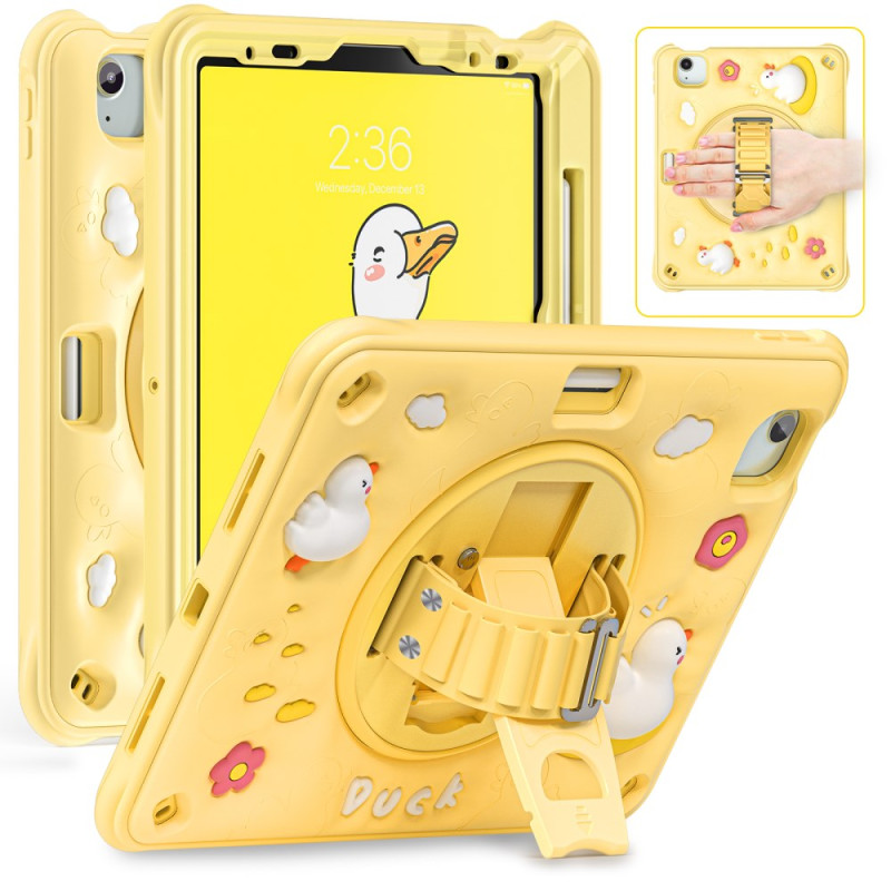 iPad Cover Air 11 (2024)/Air (2022) (2020)/ Pro 11 Kids Bird -lintuhihna ja -jalusta