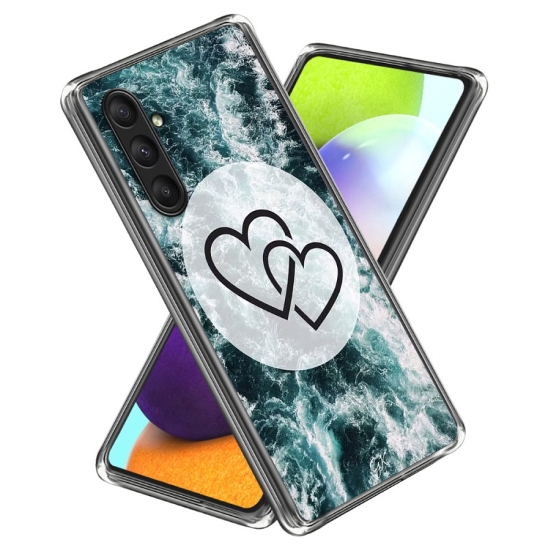 Samsung Galaxy A24 4G Hearts Design Suojakuori
