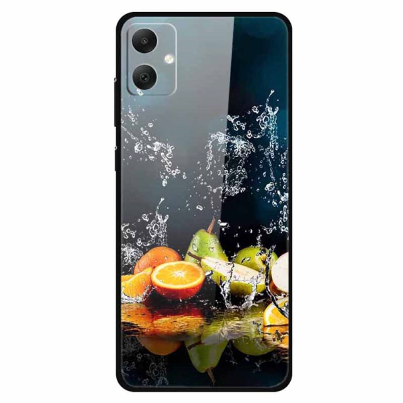 Samsung Galaxy A05 Kova kansi Fruit Glass Suojakuori
