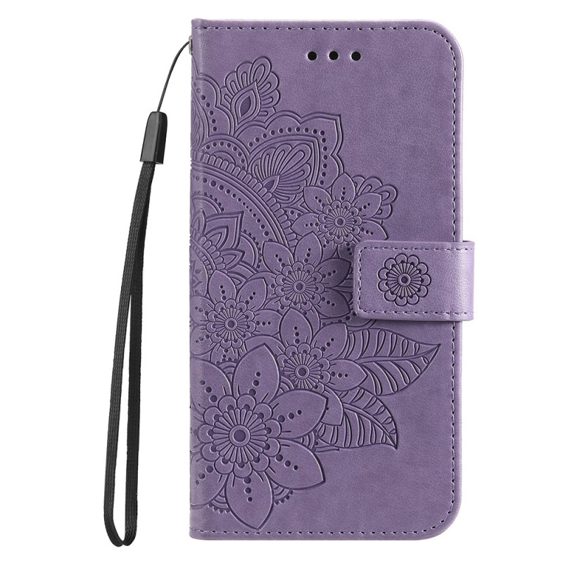 Housse Xiaomi Redmi 14C Empreinte Mandala à Lanière