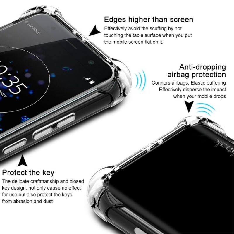 Sony Xperia XZ3 IMAK Skin Feel -suojakotelo