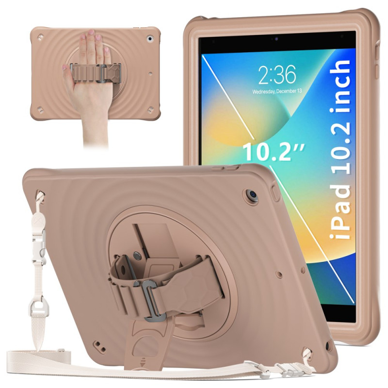 iPad Cover 10.2" (2021) (2020) (2019) tuki, kantolenkki
 ja olkahihna