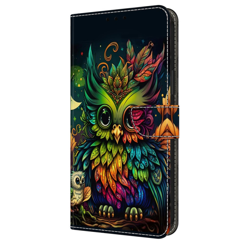 Housse Samsung Galaxy A16 Hibou Coloré