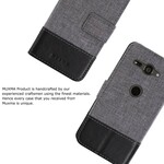 Sony Xperia XZ2 Compact Case Muxma kangas ja nahka vaikutus