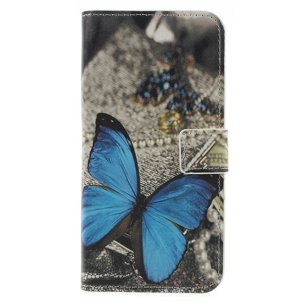 Samsung Galaxy J6 Butterfly Case Sininen