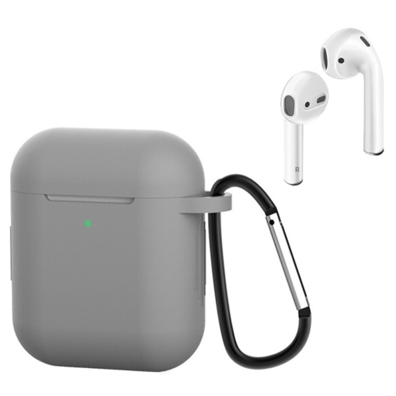 Apple AirPods 2 / 1 Slim Suojakuori
 karabiinikotelolla varustettuna