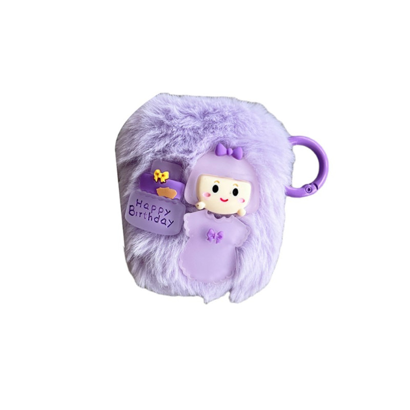 AirPods 2 / 1 Purple Plush Suojakuori
 -mallisto