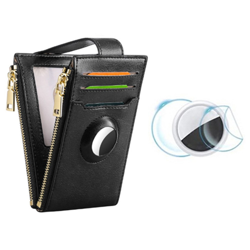 Naisten lompakko, jossa on AirTag-pidike