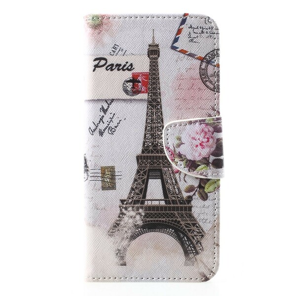 iPhone XR Retro Eiffel-tornin kotelo