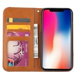Flip Cover iPhone XS Max keinonahkainen korttikotelo Flip Cover iPhone XS Max keinonahkainen korttikotelo
