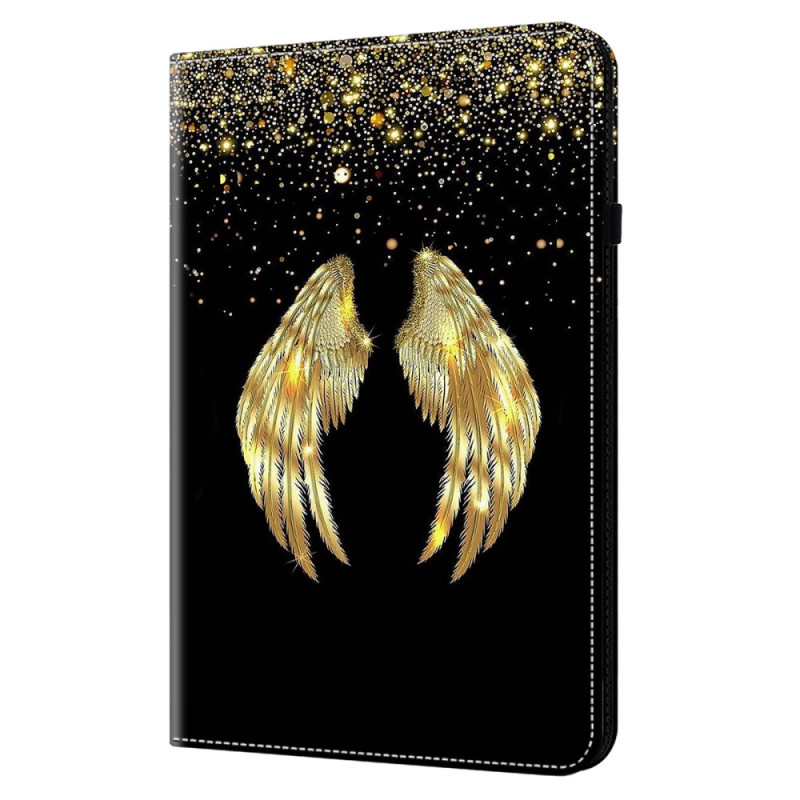 Samsung Galaxy Tab S9 FE / S9 Gold Wings Suojakuori
