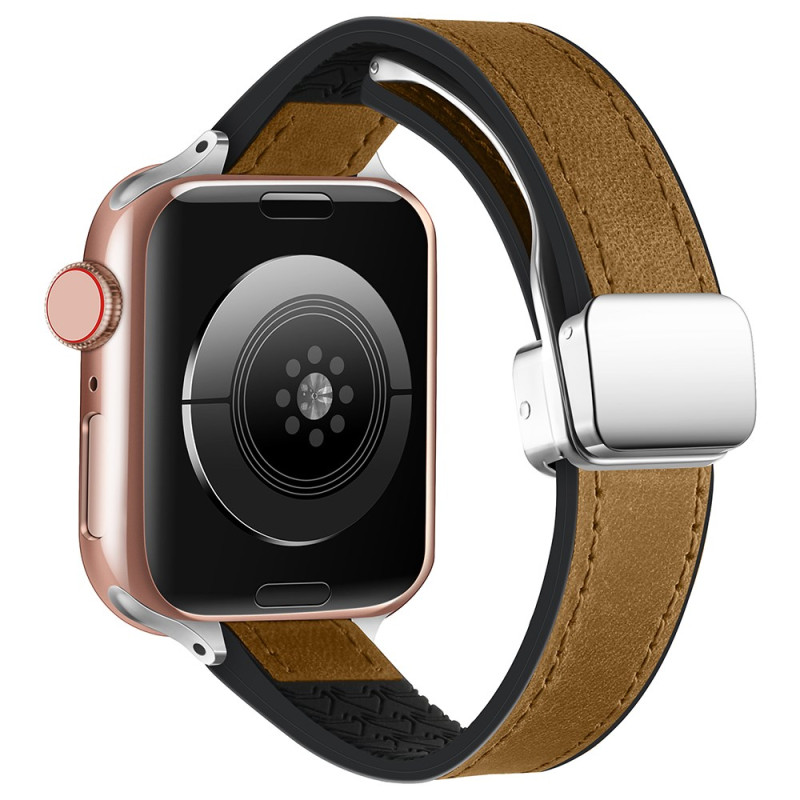 Apple Watch Band Series 46mm - 42mm / SE / Ultra 49mm magneettinen yksivärinen tai kaksivärinen ranneke