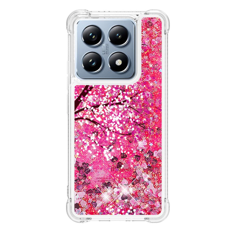 Xiaomi 14T / 14T Pro Cherry Blossom Paljetti
 Suojakuori
