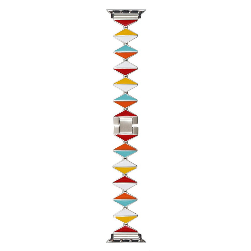 Apple Watch Band Series 46mm - 42mm / SE / Ultra 49mm Losange muotoilu