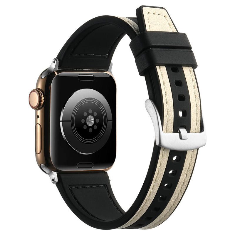 Apple Watch Band Series 42mm - 38mm / Series SE Chic Bicolour -värinen ranneke