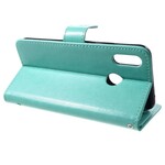 Kotelo Huawei P Smart Plus Perhoset ja kukat hihnalla