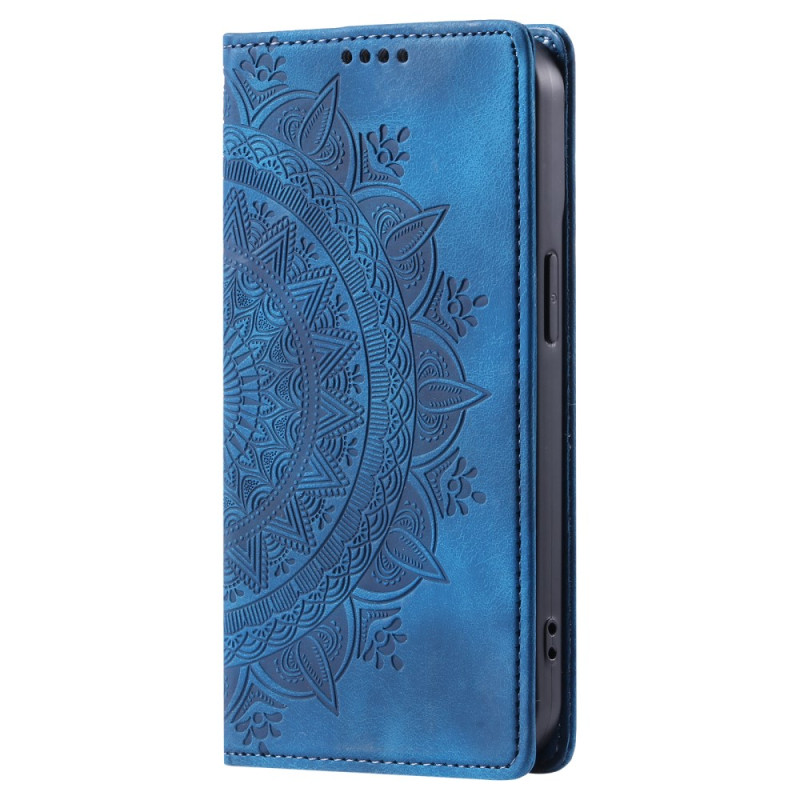 Flip Cover Samsung Galaxy A36 5G Suede Effect Mandala