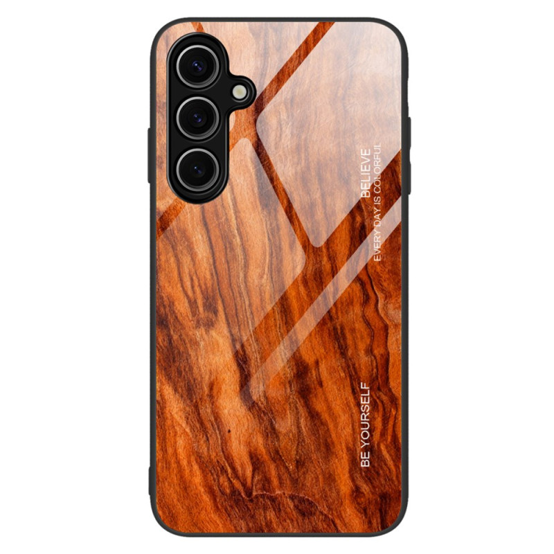 Samsung Galaxy A36 5G Wood Effect panssarilasi
 suojakuori
