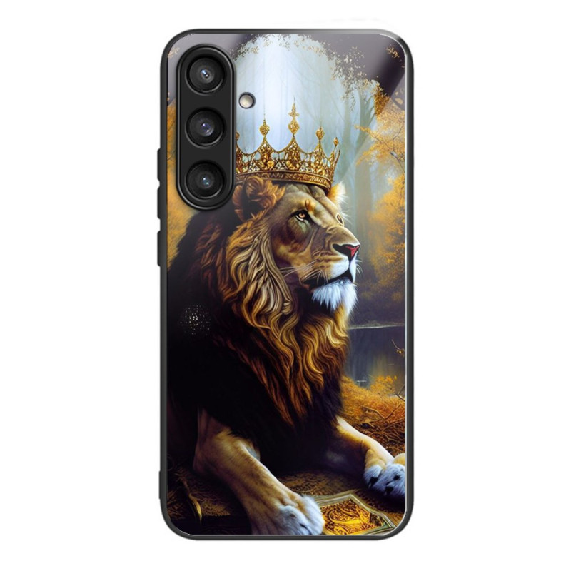 Samsung Galaxy S25 5G panssarilasi
 suojakotelo
 Lion Crown Gold