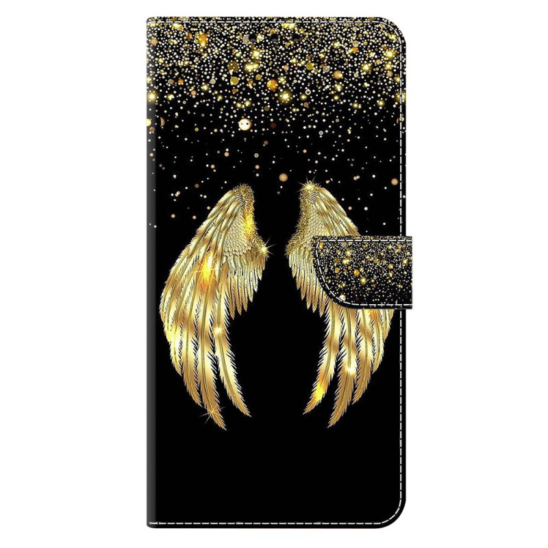 Samsung Galaxy S25 5G Gold Wings Suojakuori
