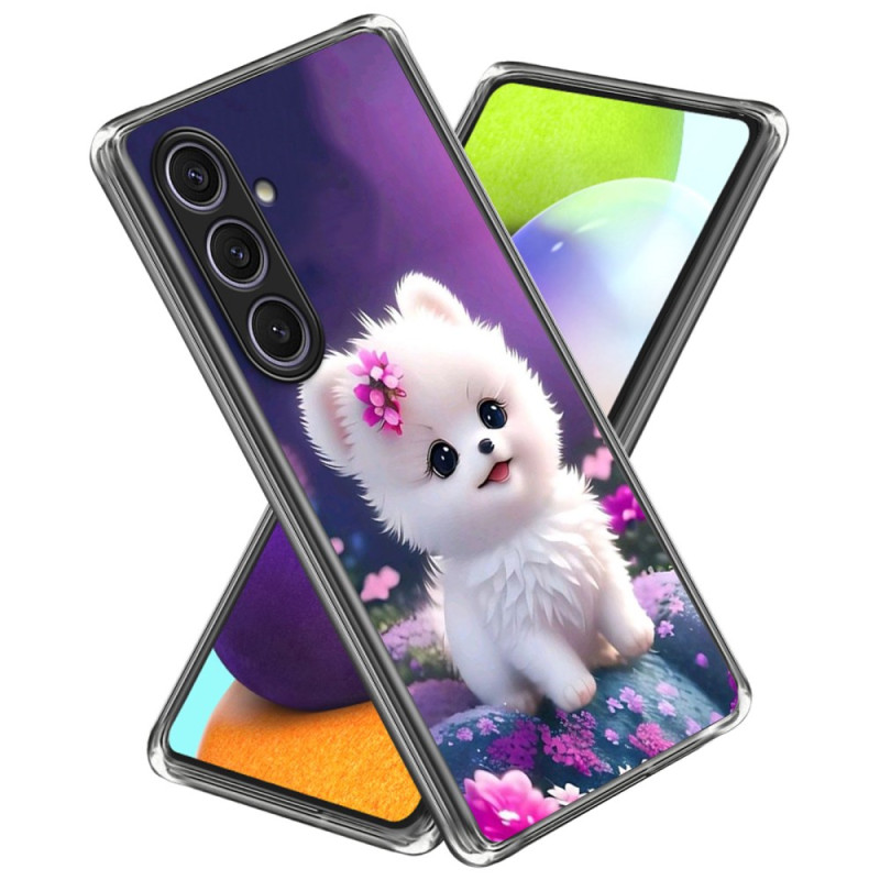 Samsung Galaxy S25 Plus 5G Puppy Suojakuori
 Valkoinen