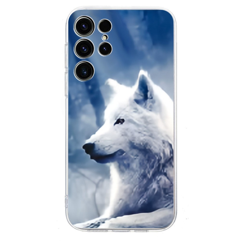 Samsung Galaxy S25 Ultra 5G Wolf Suojakuori
 Valkoinen