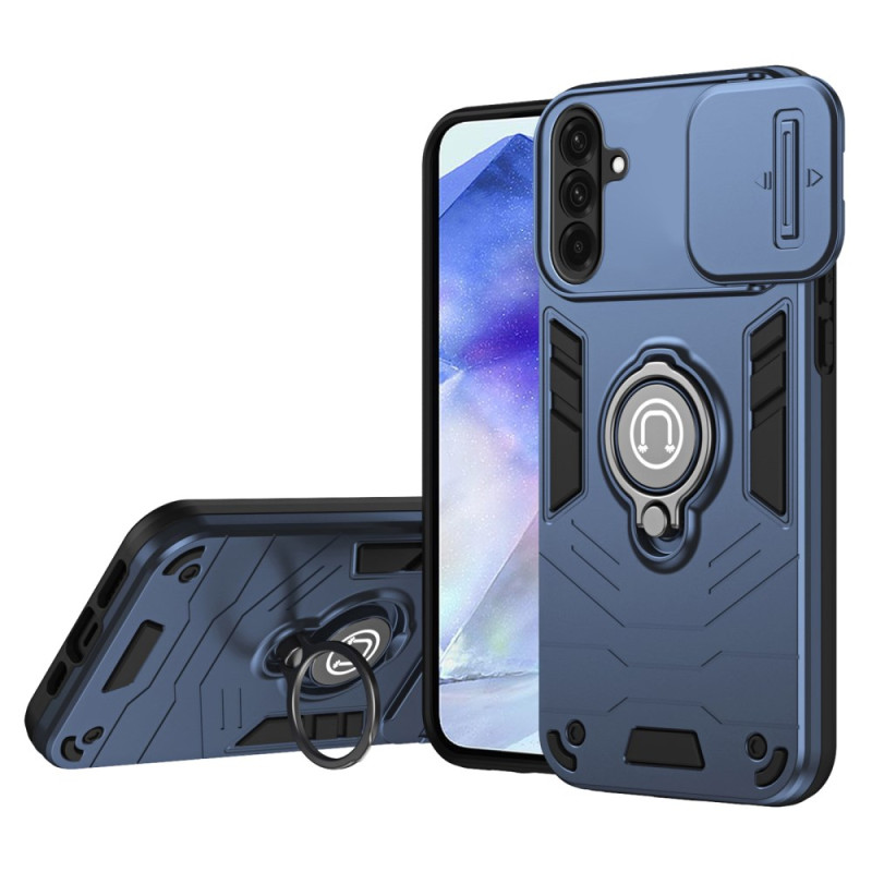 Samsung Galaxy A56 5G liukuva kamerasuoja ja jalusta