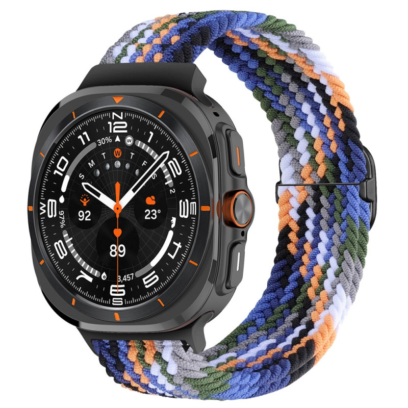 Samsung Galaxy Watch Ultra -sarjan kudottu nailonranneke