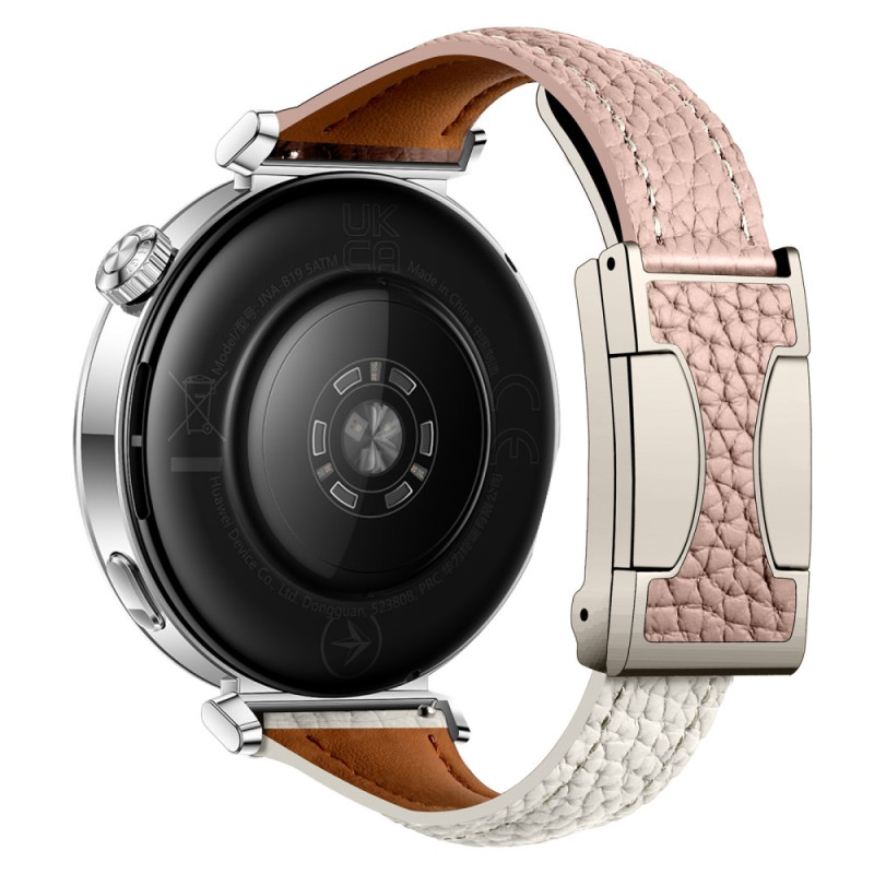 Samsung Galaxy Watch7/6/5/4/3/2 / FE / Klassinen
 / Active / Gear kantolenkki
 Aito Lychee Nahka