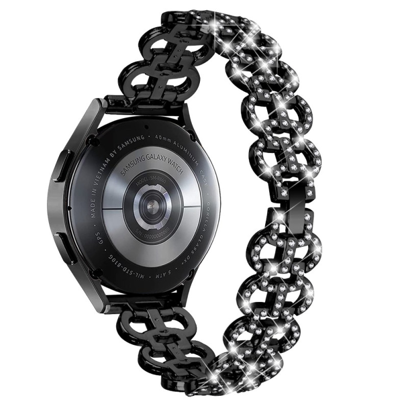 Samsung Galaxy Watch6 40mm-44mm / Watch6 Klassinen 43mm-47mm Extreme Strass -rannekoru