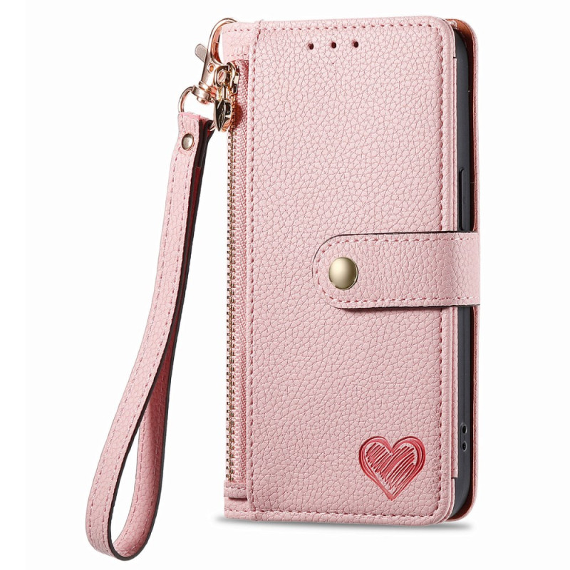 Xiaomi Redmi Note 14 5G RFID Suojakuori
 lompakko ja RFID vetoketjullinen tasku