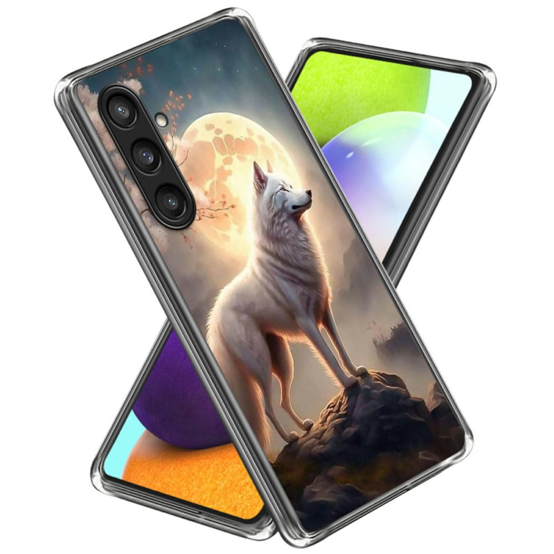 Samsung Galaxy A26 5G Moonlight Wolf Suojakuori
