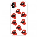 iPhone XS Clear Lips Cover -suojus