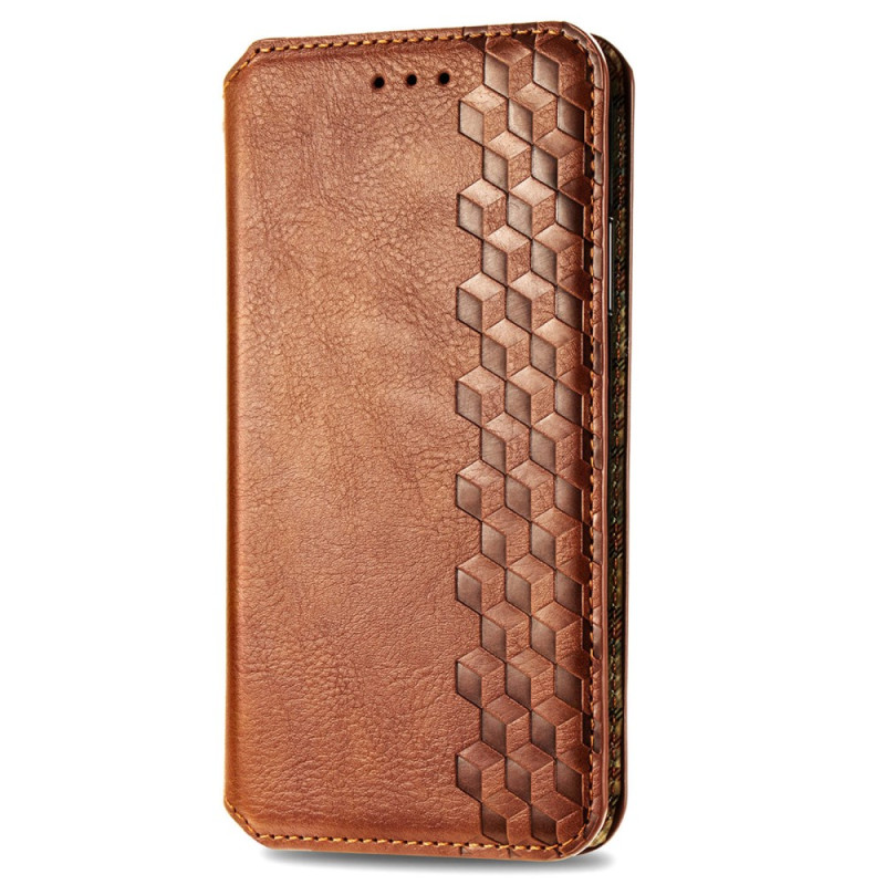 Flip Cover Xiaomi Redmi Note 14 Pro Plus 5G Mokkanahka Effect Frieze