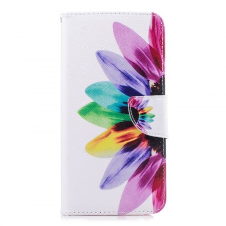 Samsung Galaxy J6 Plus akvarelli kukka kotelo Samsung Galaxy J6 Plus akvarelli kukka kotelo