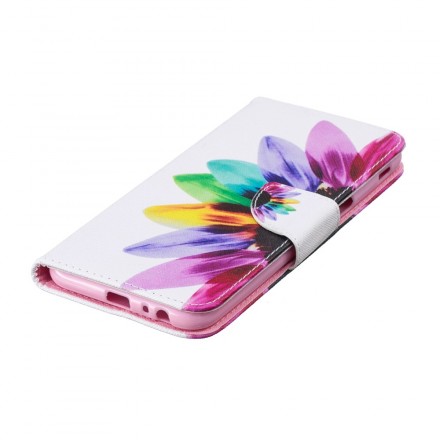 Samsung Galaxy J6 Plus akvarelli kukka kotelo Samsung Galaxy J6 Plus akvarelli kukka kotelo