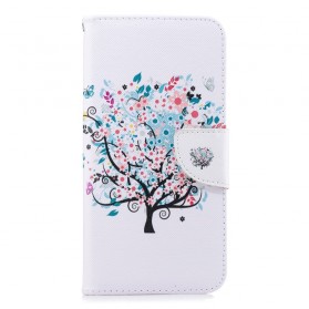 Samsung Galaxy J6 Plus Kukkainen puu kotelo