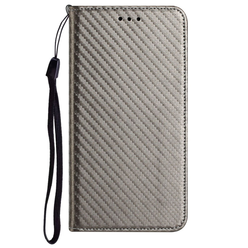 Flip Cover Xiaomi Redmi Note 14 Pro 5G / Redmi Note 14 Pro Plus 5G Hiilikuitu kantolenkki
