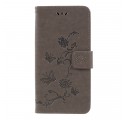 Samsung Galaxy A7 Perhoset ja kukat hihna tapauksessa
