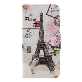 Samsung Galaxy A7 Eiffel-torni Retro Case