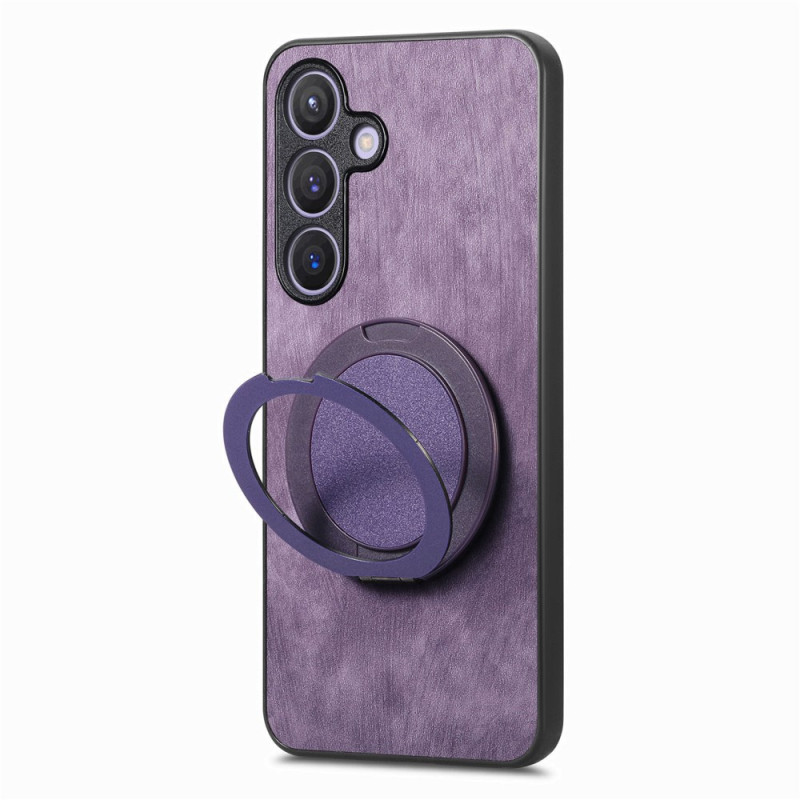 Samsung Galaxy S25 5G Suojakuori yhteensopiva MagSafe Vintage mokkanahka vaikutus kanssa